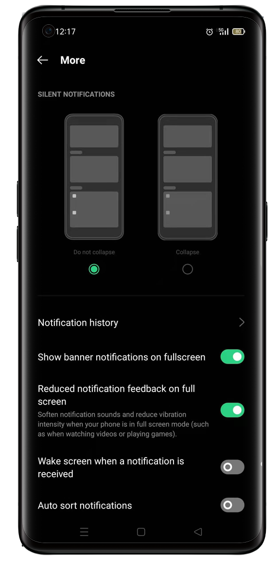 How To Show Oppo Banner Notifications In Full Screen Oppo Jordan
