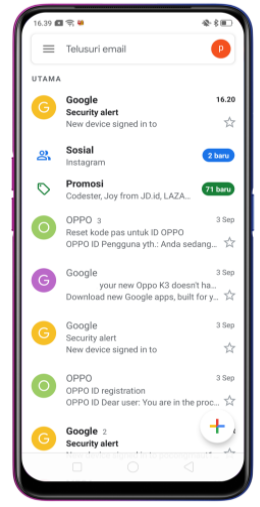 Use Oppo Mail On Your Oppo Smartphone Oppo Jordan